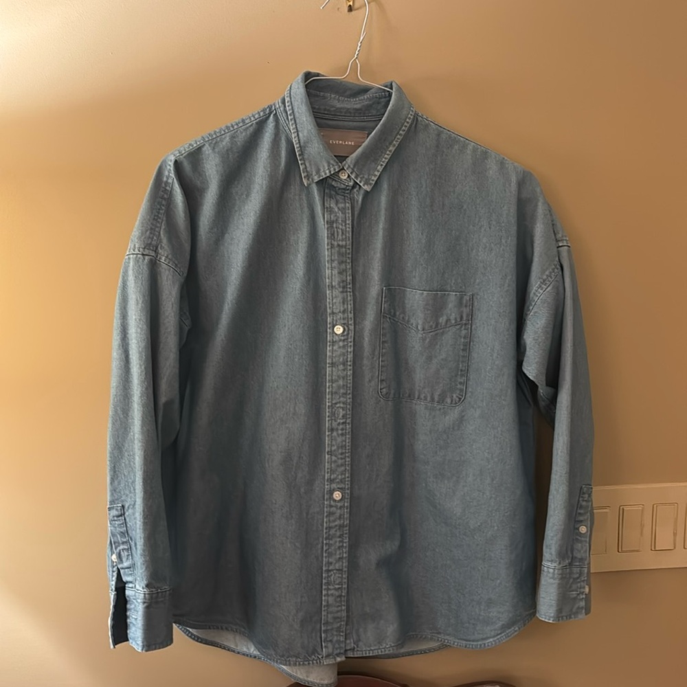 Everlane denim shirt